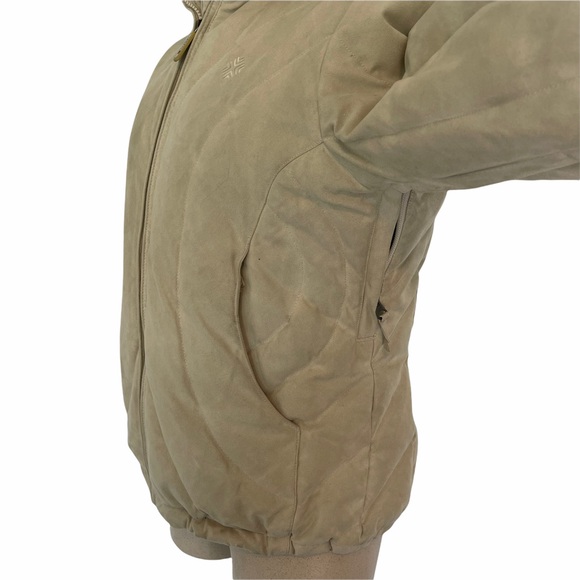 BURTON Suede Ski/Snow Winter Jacket Down Filled S - Picture 3 of 11